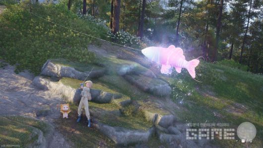 ▲이전 물고기 2마리를 낚고, 세 번째 상상의 별 물고기를 획득했다. 인피니티 니키 /게임와이 촬영