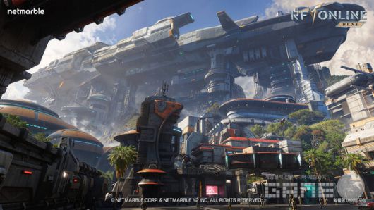 자유와 평화의 국가 '벨라토' 수도 / RF온라인 넥스트 쇼케이스 갈무리