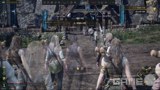 PC에서는 어색한 부분 없이 감동적인 그래픽을 선보인다. 레전드 오브 이미르 /게임와이 촬영