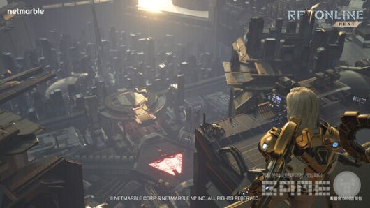 기계와 군국주의의 국가 \'아크레시아\' 수도 / RF온라인 넥스트 쇼케이스 갈무리