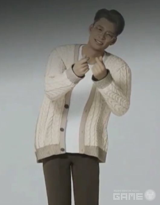 3D프린트 기능으로 만든 김형준 PD의 캐릭터 /게임와이 촬영