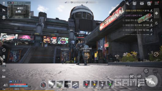 벨라토 시티 전경 / 게임와이 촬영