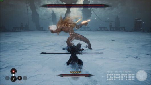 바이퍼와 싸울때 확실히 다짐했다. 무조건 엔딩을 보기로 / 게임와이 촬영