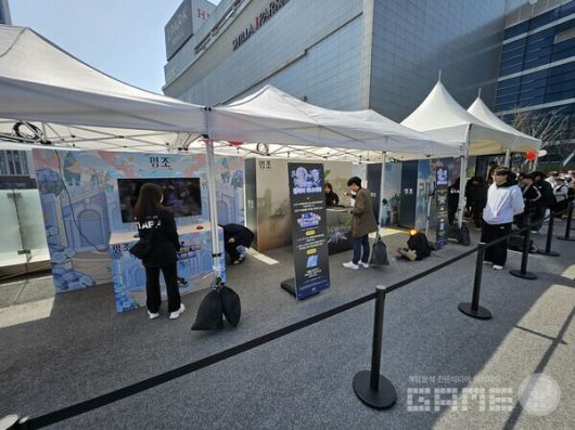 지난 용산, 홍대에서 진행됐던 미니게임과 거의 비슷하다고 볼 수 있다 / 게임와이 촬영