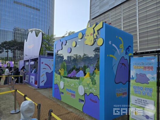 포켓몬 타운 2025 with LOTTE 현장 / 게임와이 촬영