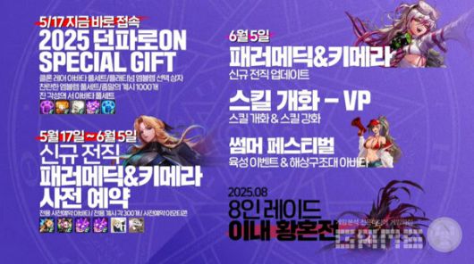 이번 2025 던파로온을 요약한 사진 / 출처 던파 공식 유튜브