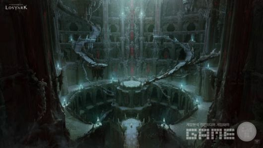 공개된 카제로스 레이드 파멸의 성채 및 알현실 일러스트 / 로스트아크 On Air 라이브 방송 갈무리