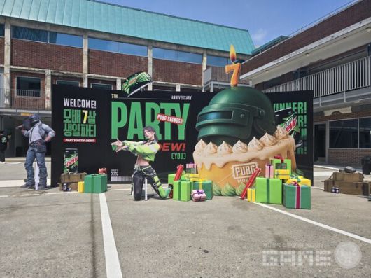 배틀그라운드 모바일 7주년 행사 현장 사진 / 게임와이 촬영