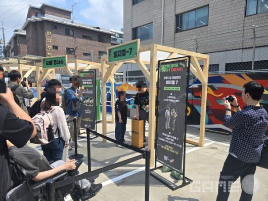 배틀그라운드 모바일 7주년 행사 현장 사진 / 게임와이 촬영