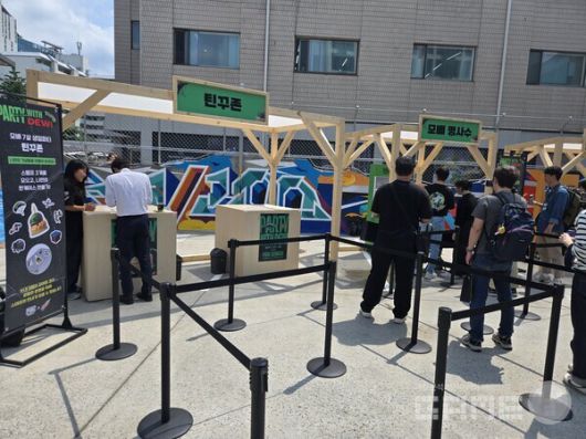 배틀그라운드 모바일 7주년 행사 현장 사진 / 게임와이 촬영