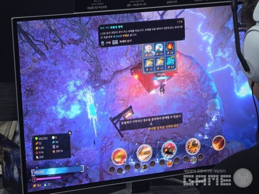 플레이엑스포 네오위즈 부스 /게임와이 촬영