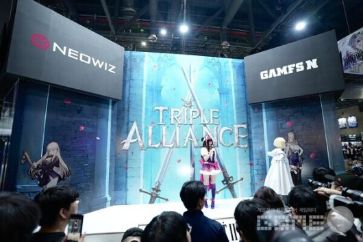 플레이엑스포 네오위즈 부스