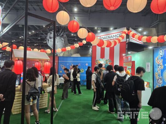 2025 플레이엑스포 반다이남코 부스 / 게임와이 촬영