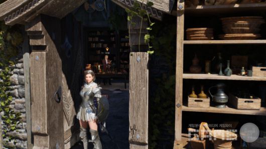 문을 열고 들어가도 로딩이 없다. 빈딕투스 /게임와이 촬영