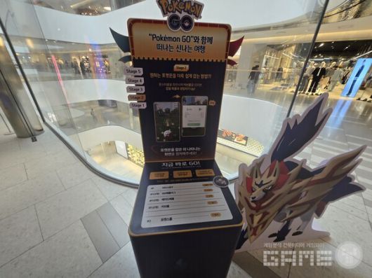 여의도 더현대 포켓몬고 팝업스토어 현장 / 게임와이 촬영