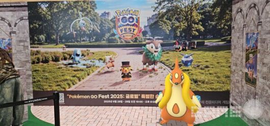 여의도 더현대 포켓몬고 팝업스토어 현장 / 게임와이 촬영