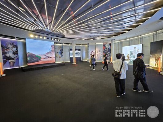내부는 3개의 구역으로 나뉘어 운영됐다 / 게임와이 촬영
