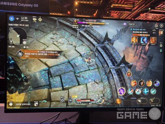 로스트아크 비전프리뷰 시연 현장 / 게임와이 촬영