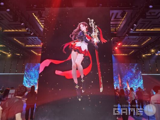 로스트아크 비전프리뷰 시연 현장 / 게임와이 촬영