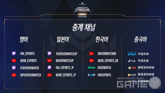 블리자드 엔터테인먼트의 팀 기반 슈팅 게임 오버워치 2가 오는 26일 서울 홍대 WDG 스튜디오에서 개최하는 ‘오버워치 2 스타디움 아시아 스트리머 쇼다운(이하 아시아 스트리머 쇼다운)’에 대한 세부 정보를 공개했다.