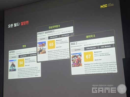 절망적인 오픈월드 게임이 되지 않으려면...