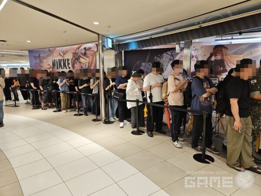 이른 시간임에도 불구하고 많은 이용자들이 현장에 방문했다 / 게임와이 촬영