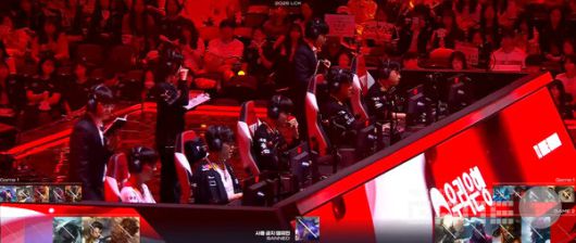 T1-젠지 경기 갈무리 /T1