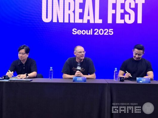 팀 스위니 에픽게임즈 대표 / 게임와이 촬영