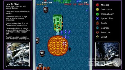 당시 슈팅 게임의 표준을 만든 작품이다