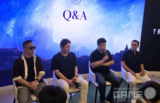 더 스타라이트 인터뷰 현장 / 게임와이 촬영