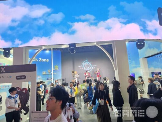 도쿄게임쇼 2025 엔씨소프트 부스 /게임와이 촬영