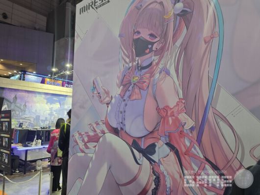 스마일게이트 도쿄게임쇼 2025 카제나 미래시 부스 /게임와이 촬영