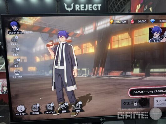 도쿄게임쇼 도원암귀 IP 게임 부스 /게임와이 촬영