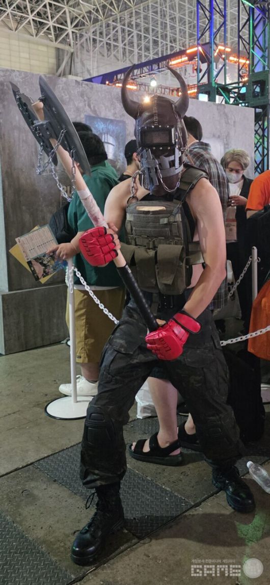 도쿄게임쇼 2025 코스어 및 안내원 /게임와이 촬영