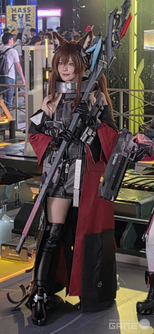 도쿄게임쇼 2025 코스어 및 안내원 /게임와이 촬영