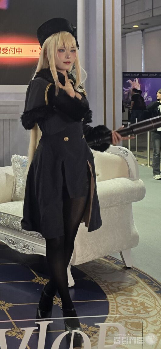 도쿄게임쇼 2025 코스어 및 안내원 /게임와이 촬영