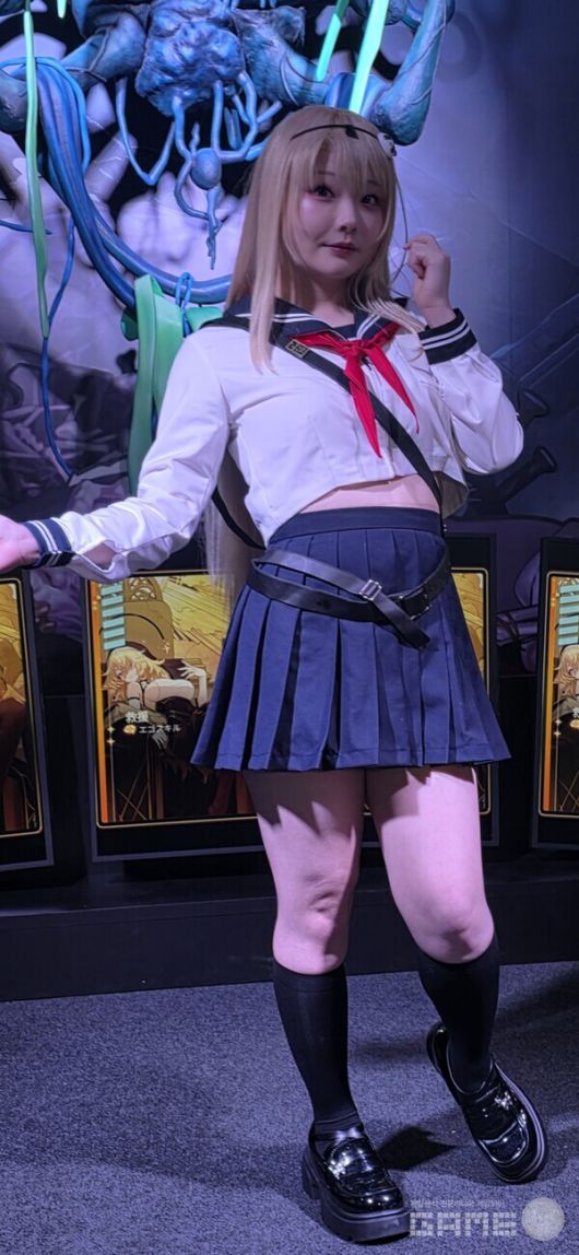 도쿄게임쇼 2025 코스어 및 안내원 /게임와이 촬영