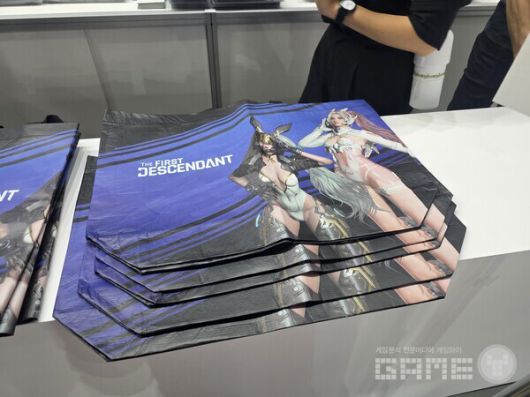 넥슨 퍼스트 디센던트 부스 /게임와이 촬영