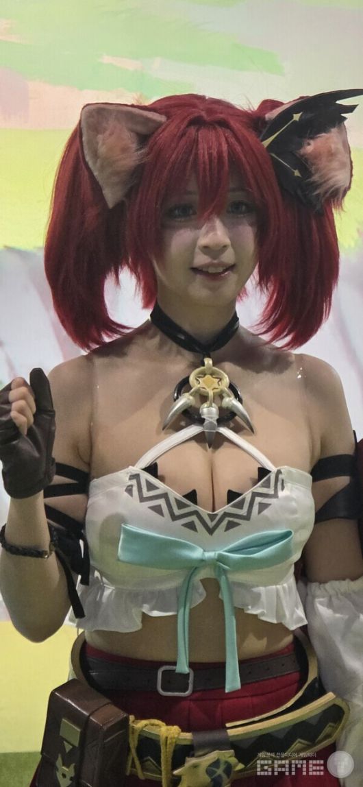 도쿄게임쇼 2025 코스어 및 안내원 /게임와이 촬영