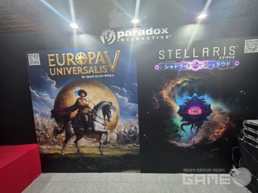 TGS 2025 파라독스 부스 /게임와이 촬영