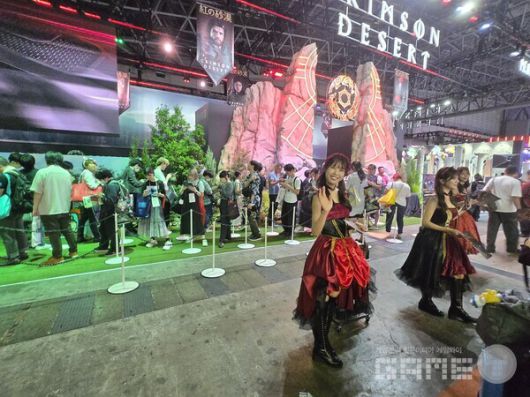 TGS 2025 검은사막 부스 현장 / 게임와이 촬영