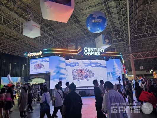 중국 게임사들도 대거 참여했다. /게임와이 촬영