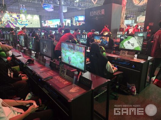 TGS 2025 검은사막 부스 현장 / 게임와이 촬영