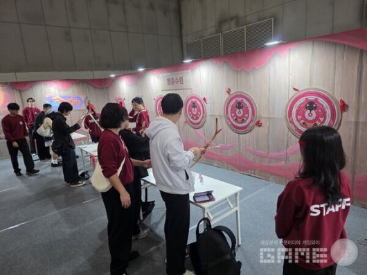 호요랜드 2025 원신 이벤트 부스 /게임와이 촬영