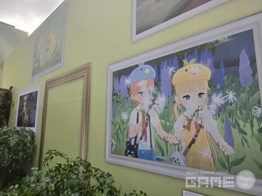 마비노기 모바일 모험가의 기록 전(展) 현장 / 게임와이 촬영