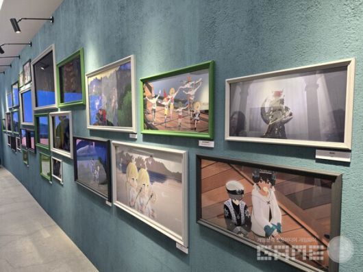 마비노기 모바일 모험가의 기록 전(展) 현장 / 게임와이 촬영