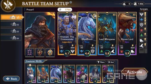 종족간 상성이 있는 크리쳐를 상황에 맞춰 선택하는 것이 소울 브리치의 주 특징 / 출처 소울 브리치 공식 유튜브