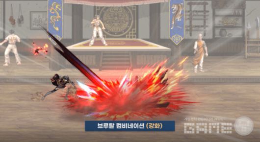 스킬을 강화시키면 스킬의 범위 및 공격력이 강화된다 / 출처 던파 공식 유튜브