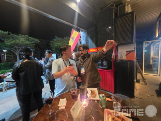 13일 저녁에는 스페인 정부 공식 인증을 받은 스페인클럽 해운대점에서 스페인 개발사들과의 네트워킹 행사가 진행됐다. /게임와이 촬영