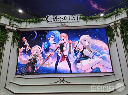 크레센트의 포토존. 자유로운 촬영이 가능했다 / 게임와이 촬영